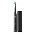 Fairywill sonic electric toothbrush in black with hard travel case